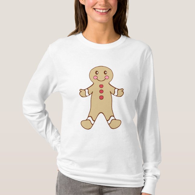 Gingerbread Boy T - Shirt (Vorderseite)