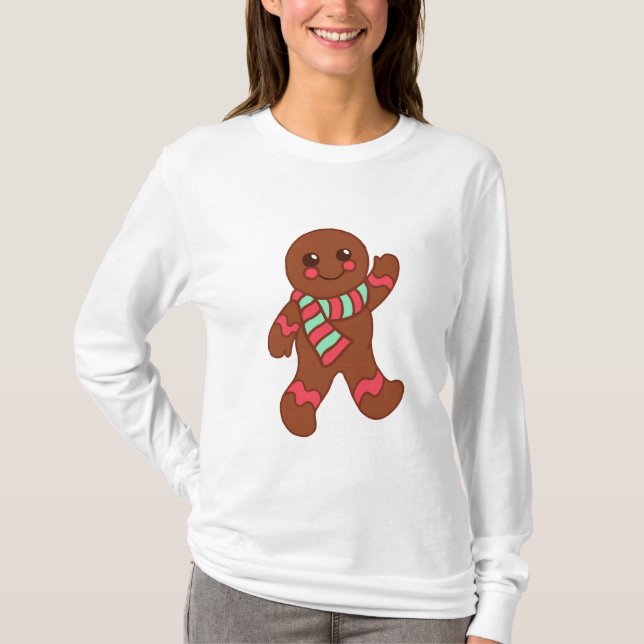 Gingerbread Boy T - Shirt (Vorderseite)