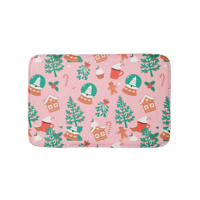 Gingerbread Christmas  Badematte (Vorderseite)