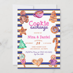 Gingerbread Cookie Exchange - Einladung zu Weihnac