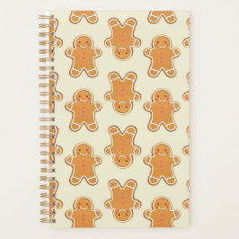 Gingerbread Cookies Christmas Notebook Journal Planer