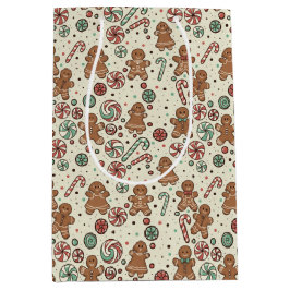 Gingerbread Delight Gift Bag Mittlere Geschenktüte