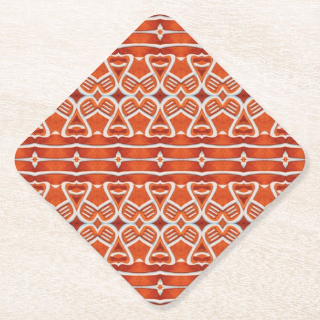 GINGERBREAD Diamant Paper Untersetzer (Vorderseite)