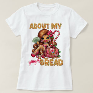Gingerbread Diva Funny Urban Weihnachten T-Shirt