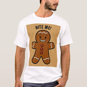 Gingerbread-Drama-Duo: Beiß mich T-Shirt