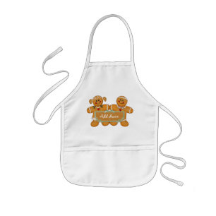 Gingerbread Fun - Anpassen Kinderschürze
