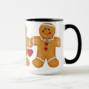 Gingerbread Fun - Mann Tasse