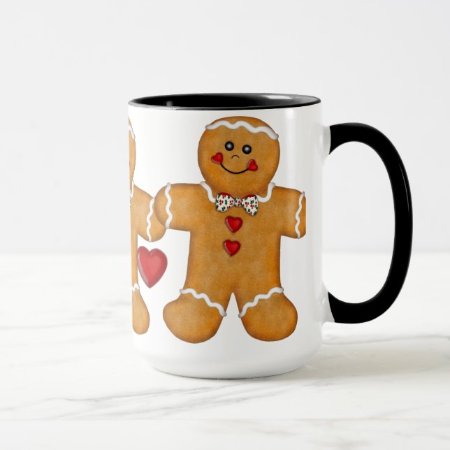 Gingerbread Fun - Mann Tasse (Rechts)