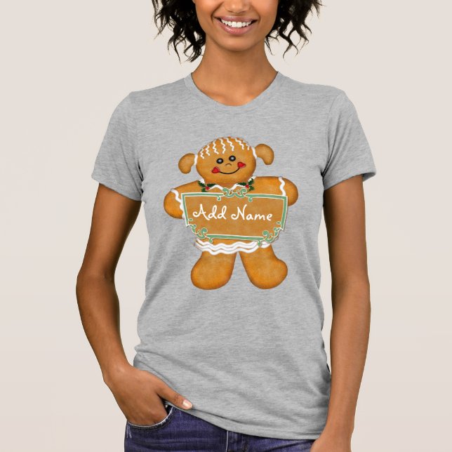 Gingerbread Fun T-Shirt (Vorderseite)
