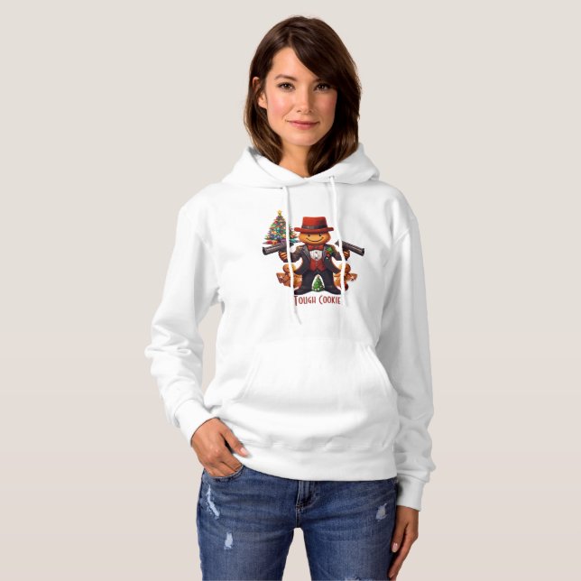 Gingerbread Gangster Hoodie (Vorne ganz)
