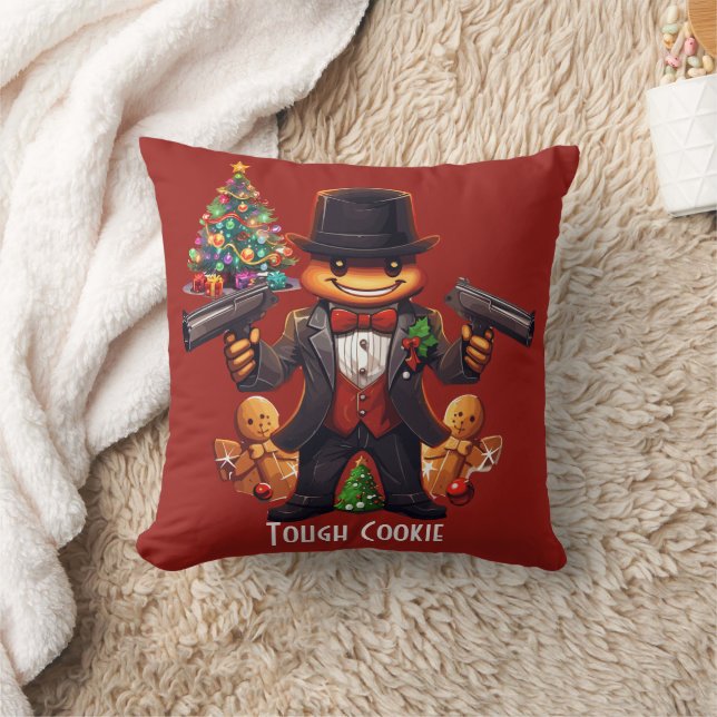 Gingerbread Gangster Kissen (Decke)