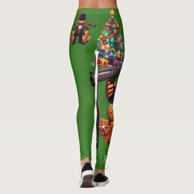 Gingerbread Gangster Leggings (Rückseite)