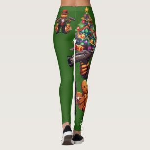 Gingerbread-Gangster Leggings