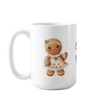Gingerbread Girl Coffee Tasse