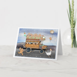 Gingerbread Gitney Omnibus Card Karte