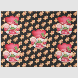 Gingerbread Gnome - Farbe anpassen Seidenpapier