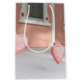 Gingerbread Hearts in Snow - Martha's Vineyard Mittlere Geschenktüte