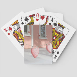 Gingerbread Hearts in Snow - Martha's Vineyard Spielkarten