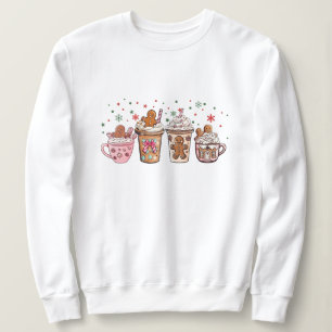 Gingerbread Hot Cocoa Weihnachtsgetränke Sweatshirt