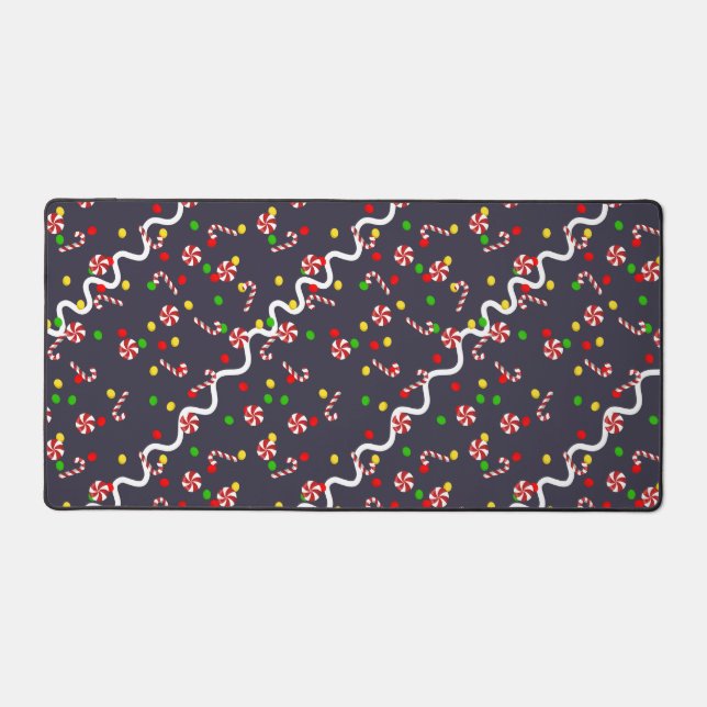 Gingerbread House Candy Schreibtischunterlage (Vorderseite)