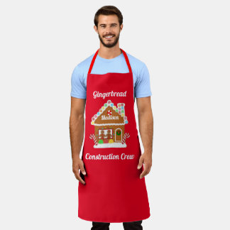 Gingerbread House Decoration Party - Grosses Schürze