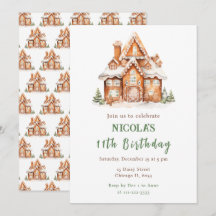 Gingerbread House Dekorieren Geburtstagsparty