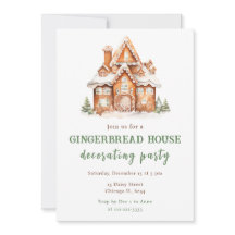 Gingerbread House Dekorieren Weihnachtsgebäck Part