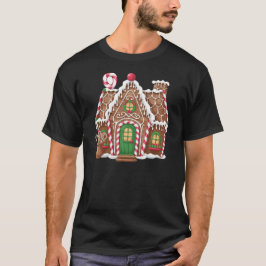 Gingerbread House Design T - Shirt