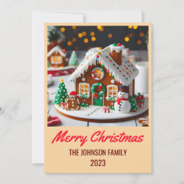 Gingerbread House - Frohe Weihnachten