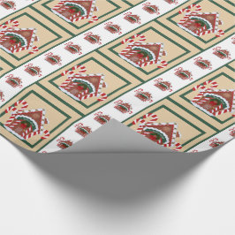 Gingerbread House Geschenkpapier