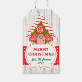 Gingerbread House Hang Tag Geschenkanhänger