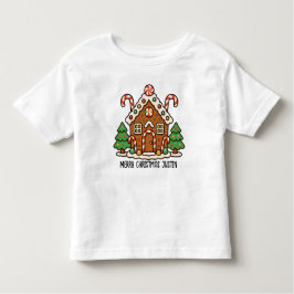 Gingerbread House Kleinkind T-shirt