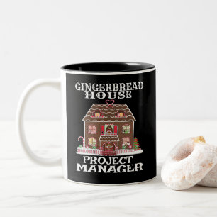 Gingerbread House Projektleiter Zweifarbige Tasse