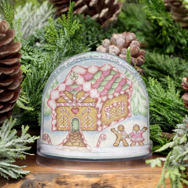 Gingerbread House Snow Globe Schneekugeln (Winter)