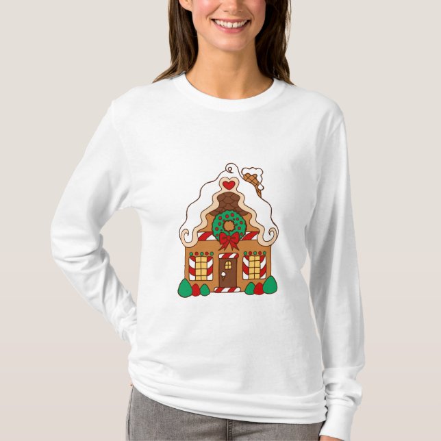 Gingerbread House T - Shirt (Vorderseite)