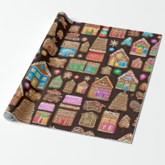 Gingerbread Houses Geschenkpapier