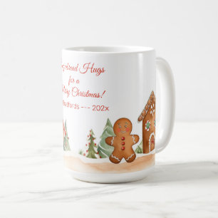 Gingerbread Hugs Frohe Weihnachts-Tasse Kaffeetasse