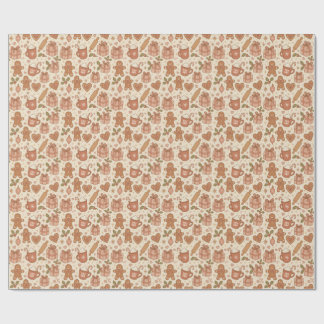 Gingerbread Joy Geschenkpapier