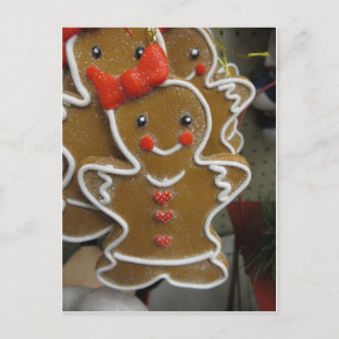 Gingerbread Lady Postkarte