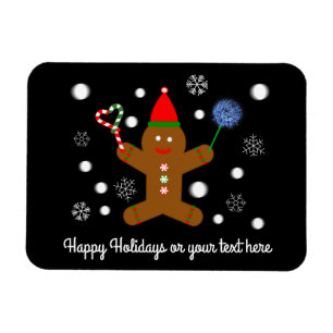 Gingerbread Man #2 Magnet