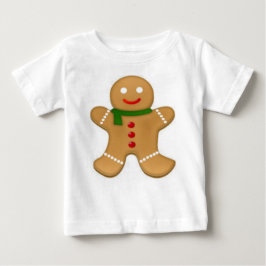 Gingerbread Man Baby T - Shirt