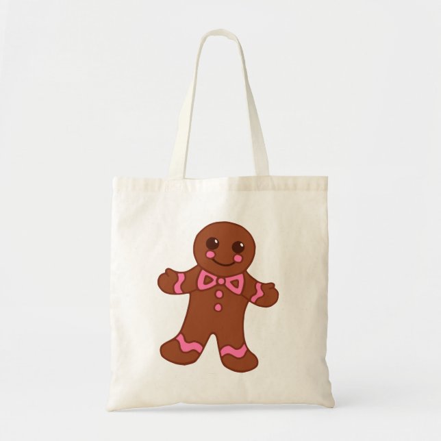 Gingerbread Man Bag Tragetasche (Vorne)