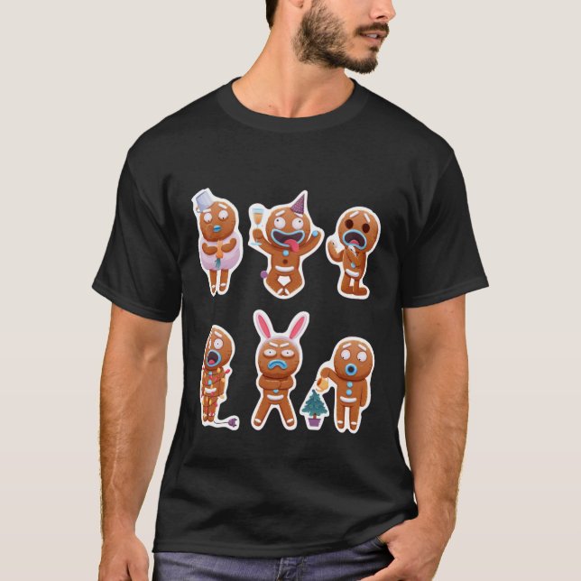 Gingerbread man Christmas  Classic T-Shirt (Vorderseite)