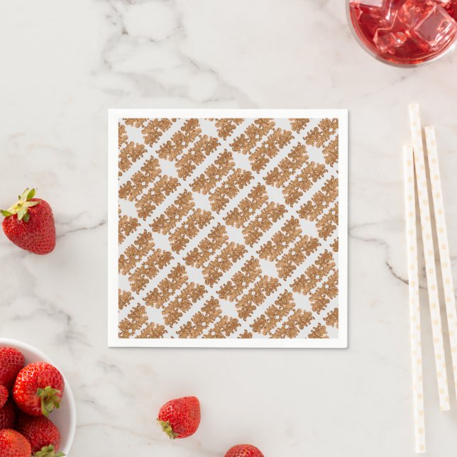 Gingerbread Man Christmas Cookie Holiday Baking  Serviette (Beispiel)
