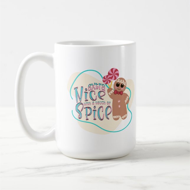 Gingerbread Man Christmas Tasse (Links)