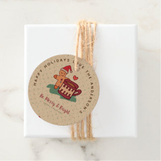 Gingerbread Man Cookie Weihnachten Folk Kunstgesch Geschenkanhänger