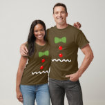 Gingerbread Man Costume T-Shirt<br><div class="desc">Ein Lebkuchen-T - Shirt für einen Lebkuchen-Mann oder eine Frau! Dieses niedliche Weihnachtskostüm macht Spaß bei jeder Feier dieser Saison. Es ist eine lustige Geschenkidee für jeden, der gerne Weihnachtskekse backt! Dieses Design ist auf T-Shirts für Damen, Herren und Kinder erhältlich. Klicken Sie einfach auf die Schaltfläche CUSTOMIZE, um ein...</div>