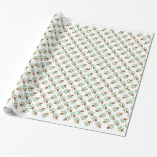 Gingerbread Man Disguise Geschenkpapier