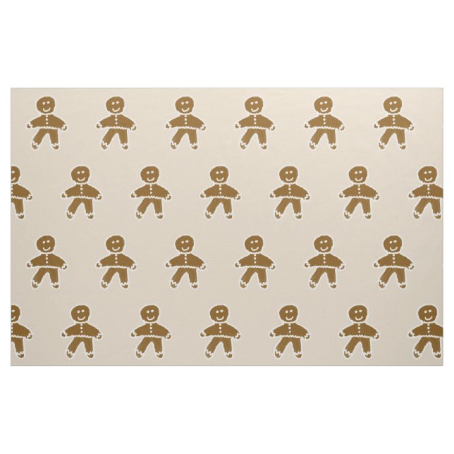 Gingerbread Man Fabric Stoff (Fat Quarter (45,7 x 55,9 cm))