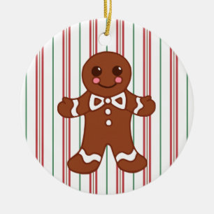 Gingerbread Man Girl Ornament